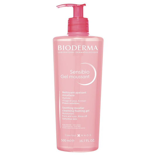 Bioderma Sensibio Soothing Micellar Cleansing Foaming Gel 500ml