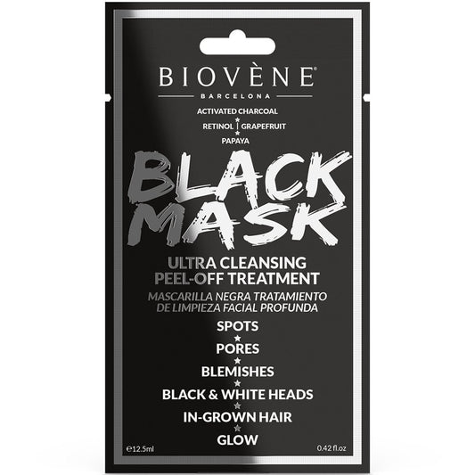 Biovene Black Mask Ultra Cleansing Peel Off Treatment 12.5ml