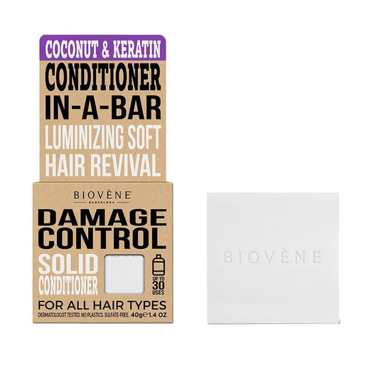 Biovene Damage Control Solid Conditioner Coconut & Keratin 40g