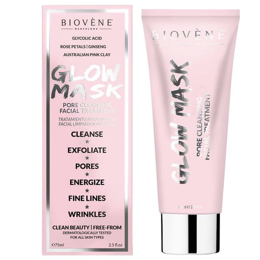 Biovene Glow Mask Pore Cleansing Facial Treatment 75ml