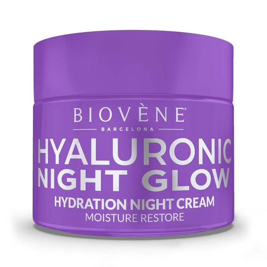 Biovene Hyaluronic Night Glow Moisture Restore Hydration Night Cream 50ml