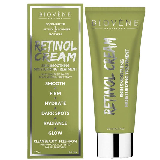 Biovene Retinol Cream Skin Smoothing Moisturising Treatment 75ml