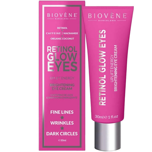 Biovene Retinol GLOW Eyes Uplift Energy Brightening Eye Cream 30ml