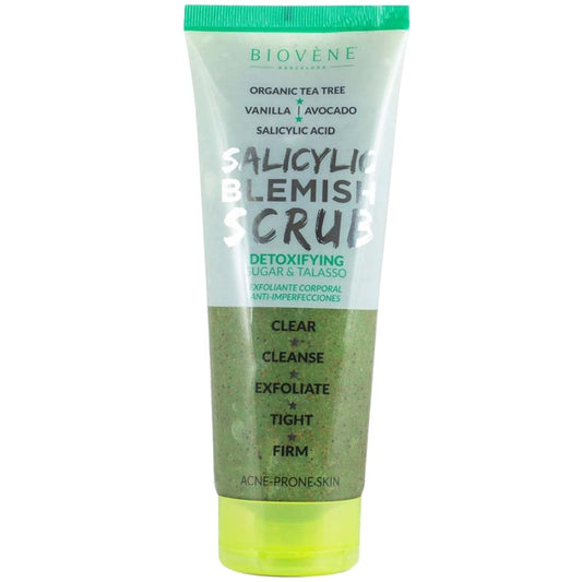 Biovene Salicylic Blemish Scrub Body Exfoliator 250ml