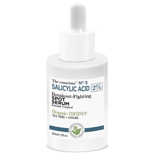 Biovene The Conscious No. 5 Salicylic Acid Breakout-Fighting Instant Control Spot Seum 30ml