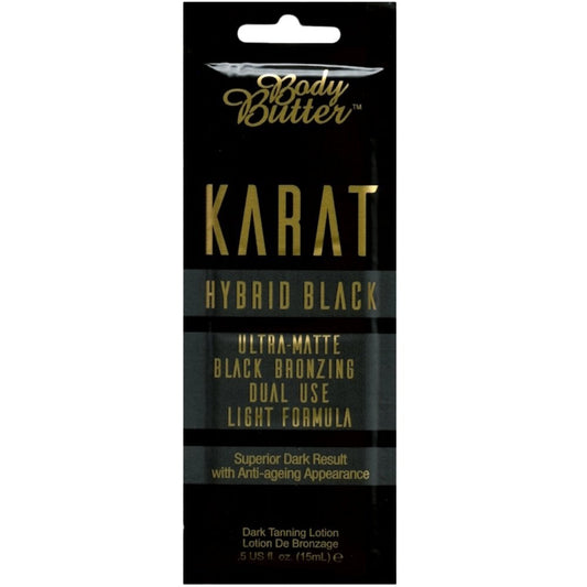 Body Butter Karat Hybrid Black Bronzing Tanning Accelerator Sachet 15ml