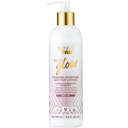 Skinny Tan Body Glow Lotion Medium 280ml