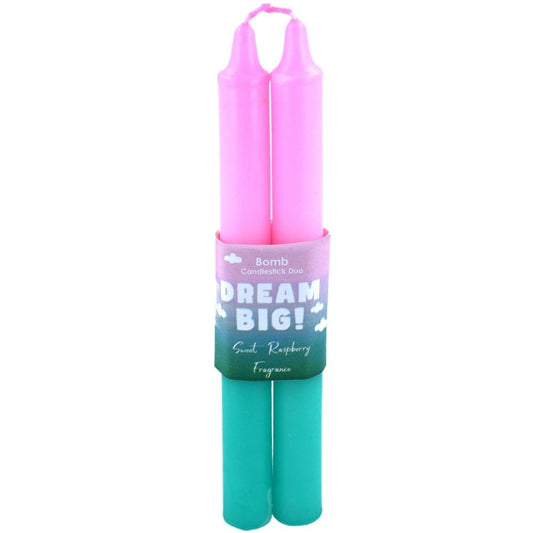 Bomb Cosmetics Dream Big Two Tone Candle Sticks Set of 2