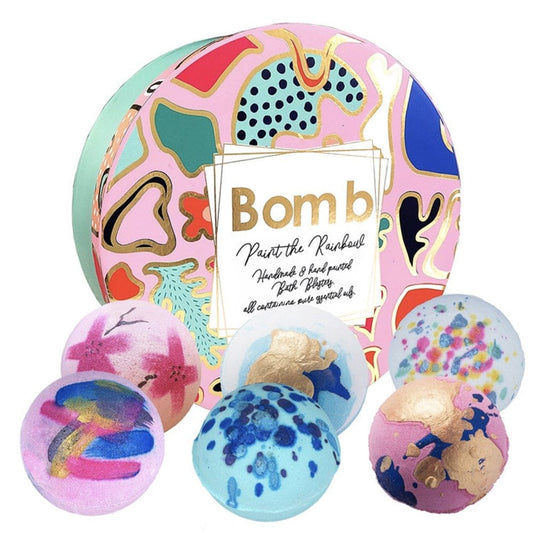 Bomb Cosmetics Paint The Rainbow Bath Bomb Gift Set