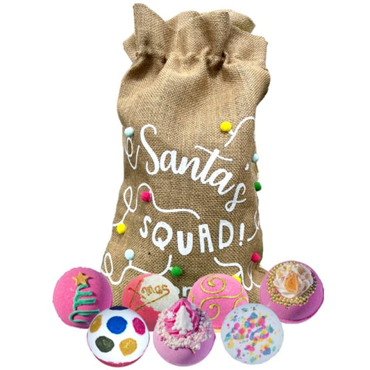 Bomb Cosmetics Santa's Squad Santa Sack