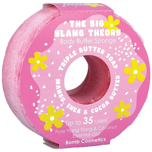 Bomb Cosmetics The Big Ylang Theory Donut Buffer Soap Sponge