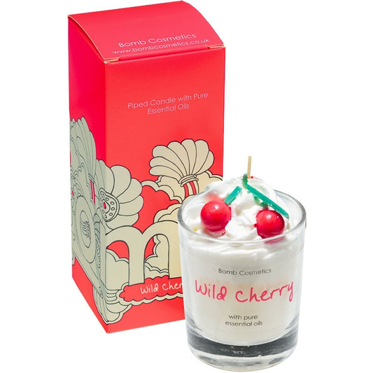 Bomb Cosmetics Wild Cherry Piped Candle