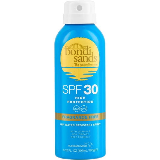 Bondi Sands Fragrance Free Aerosol Mist Spray SPF30 160ml