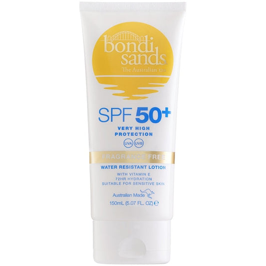 Bondi Sands Sunscreen Lotion SPF50+ Fragrance-Free 150ml