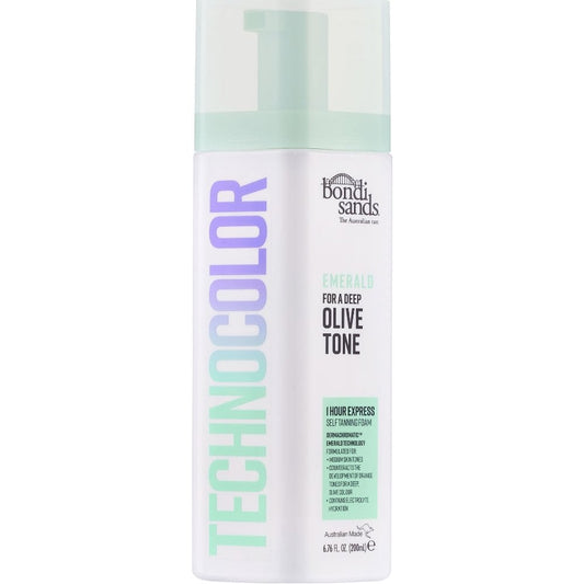 Bondi Sands Technocolour Emerald 1 Hour Express Self Tanning Foam 200ml