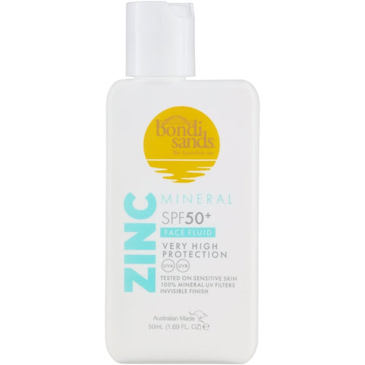 Bondi Sands Zinc Mineral Face Fluid SPF50+ 60ml