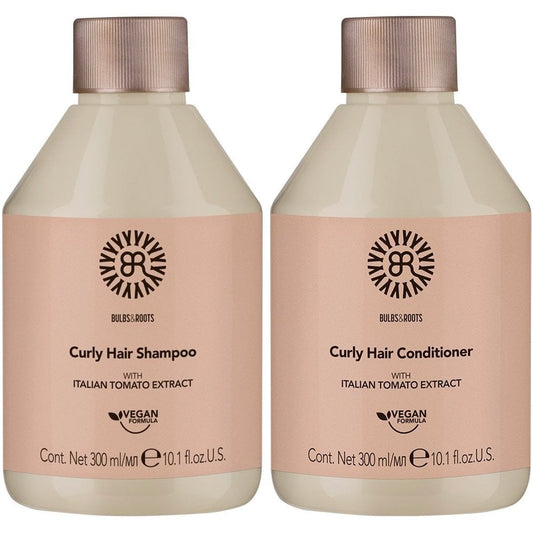 Bulbs & Roots Curly Hair Shampoo & Conditioner Twin 2 x 300ml