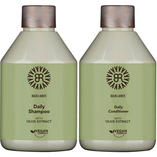 Bulbs & Roots Daily Shampoo & Conditioner Twin 2 x 300ml