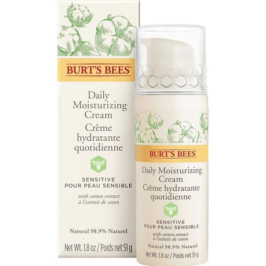 Burt's Bees Sensitive Daily Moisturising Cream 50g