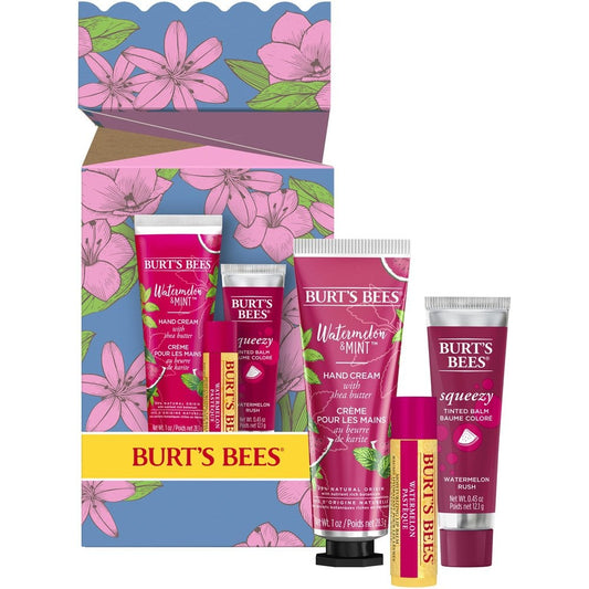 Burt's Bees You're One In A Melon Lip & Hand Cream Gift Set