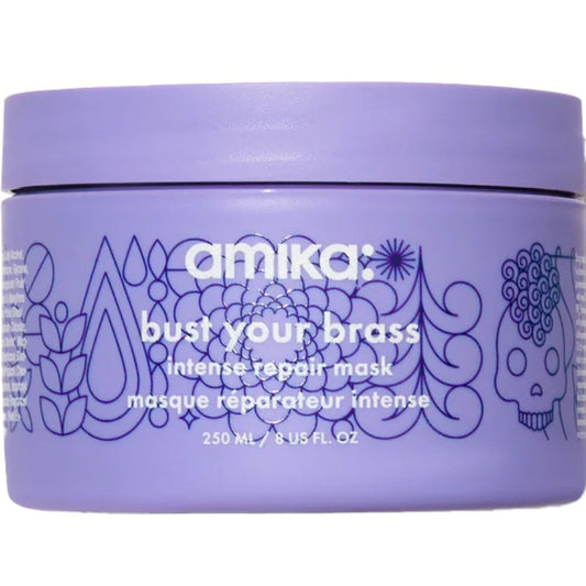 Amika Bust Your Brass Cool Blonde Intense Repair Mask 250ml