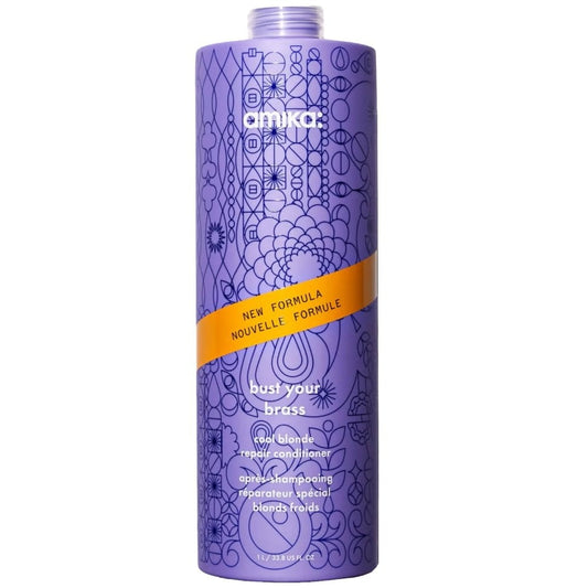 Amika Bust Your Brass Cool Blonde Repair Conditioner 1000ml