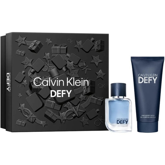 Calvin Klein Defy For Men Eau De Toilette Gift Set 50ml