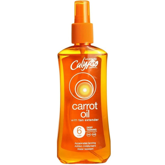 Calypso Carrot Oil Deep Tan Extender & Accelerator SPF6 200ml