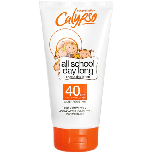 Calypso High Protection All School Day Long Sun Protection Cream SPF40 150ml