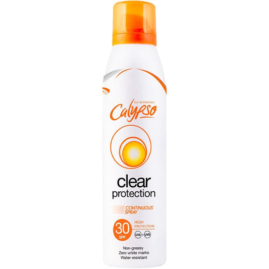 Calypso Clear Protection Continuous Dry Mist Spray SPF30 175ml