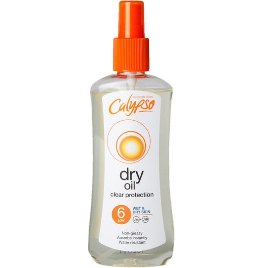 Calypso Clear Protect Dry Oil Spray SPF6 200ml