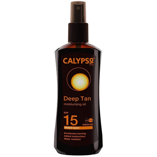 Calypso Deep Tan Moisturising Oil Spray SPF15 200ml