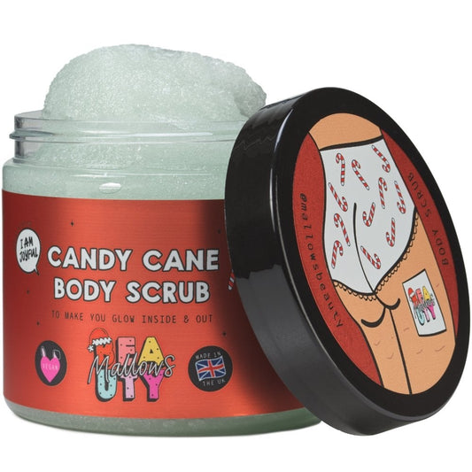 Mallows Beauty Candy Cane Body Scrub 200g