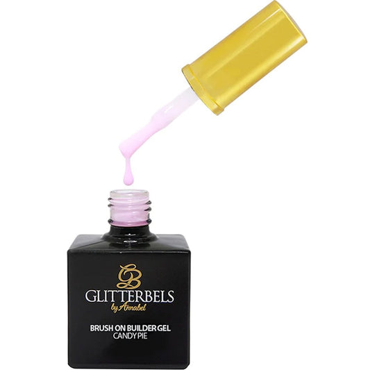 Glitterbels Candy Pie Brush On Builder Gel Polish 17ml