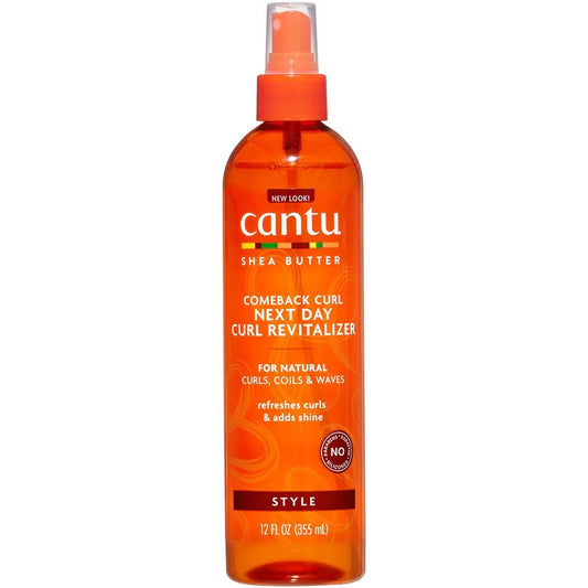 Cantu Shea Butter For Natural Hair Comeback Curl Next Day Curl Revitaliser 355ml