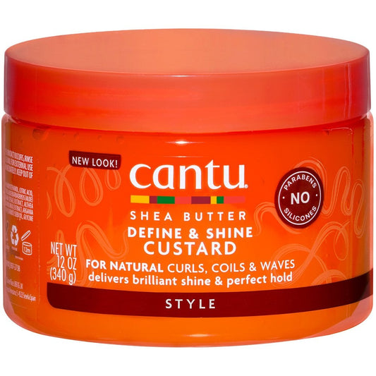 Cantu Shea Butter For Natural Hair Custard 340g