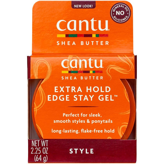 Cantu Shea Butter For Natural Hair Edge Stay Gel 64g