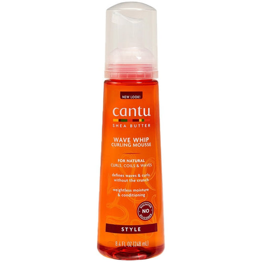 Cantu Shea Butter For Natural Hair Wave Whip Curling Mousse 248ml