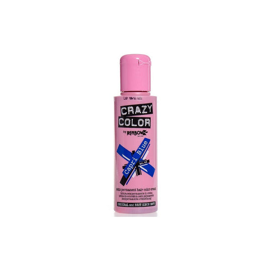 Crazy Colour Capri Blue Hair Dye 100ml