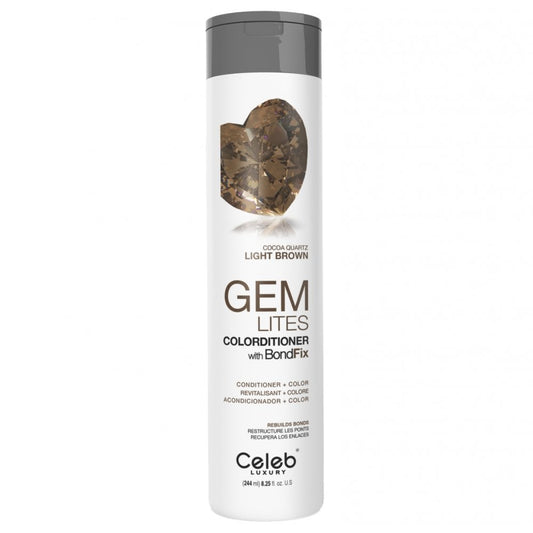 Celeb Luxury Gem Lites Colorditioner Cocoa Quartz 244ml