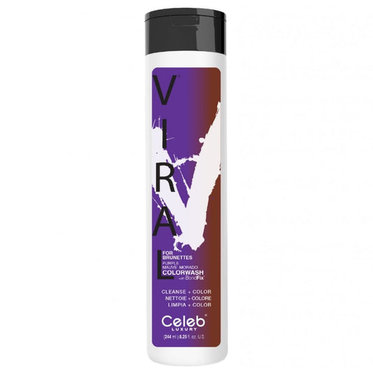 Celeb Luxury Viral Extreme Purple Brunette Colour Wash 244ml