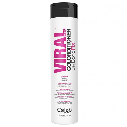 Celeb Luxury Viral Magenta Colorditioner with Bond Fix 244ml