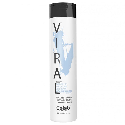 Celeb Luxury Viral Pastel Baby Blue Color Wash 244ml