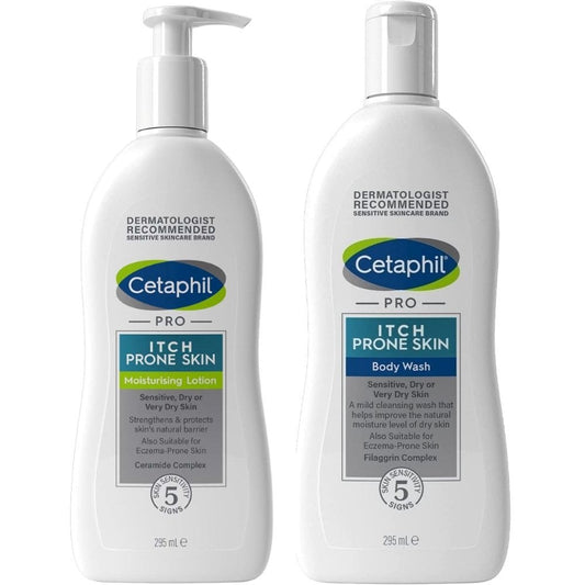 Cetaphil PRO Dry Itchy Sensitive Skin Complete Range