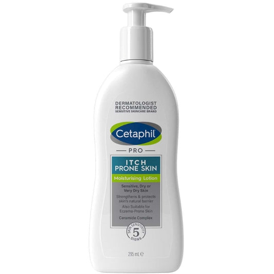 Cetaphil PRO Dry Itchy Sensitive Skin Lipid Replenishing Moisturising Body Lotion 295ml