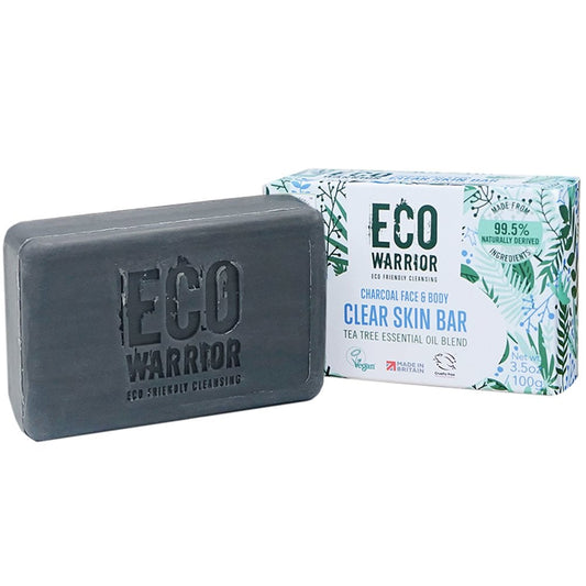 Eco Warrior Charcoal Clear Skin Bar 100g