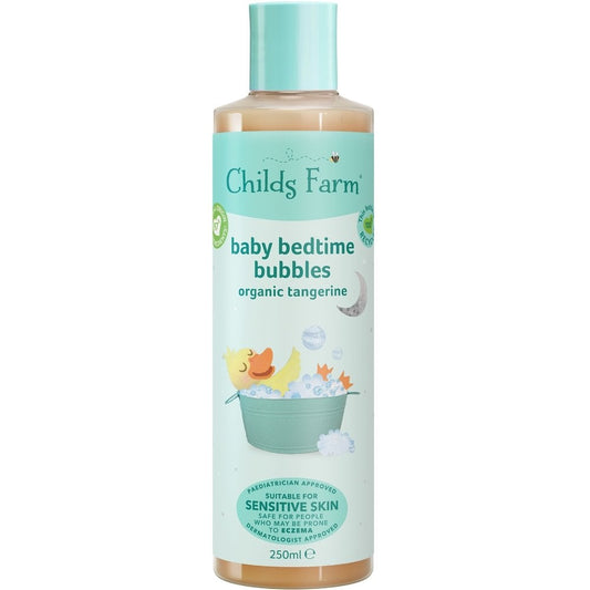 Childs Farm Baby Bedtime Bubbles Bubble Bath Organic Tangerine 250ml