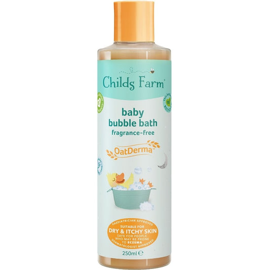 Childs Farm Fragrance-free Baby Oat Derma Bubble Bath 250ml