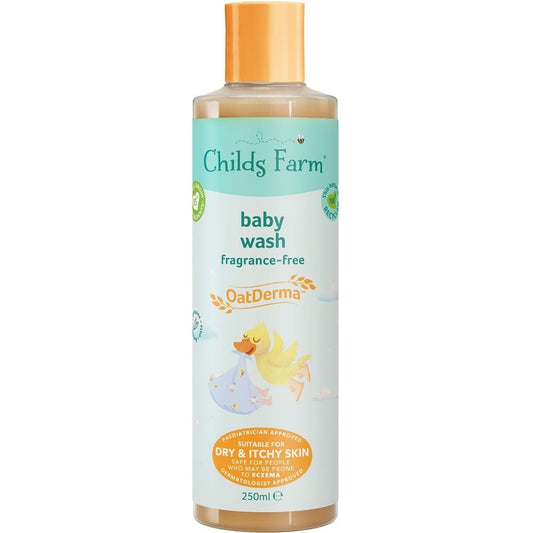 Childs Farm Fragrance Free Baby Oat Derma Wash 250ml