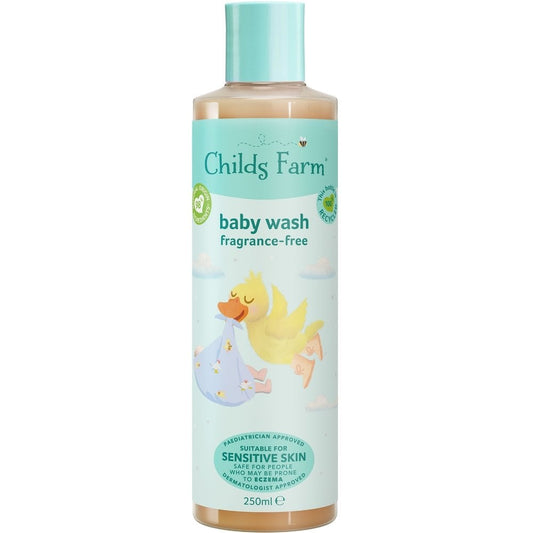 Childs Farm Fragrance-free Baby Wash 250ml